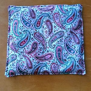 Square Heat Pack with Paisley Pattern